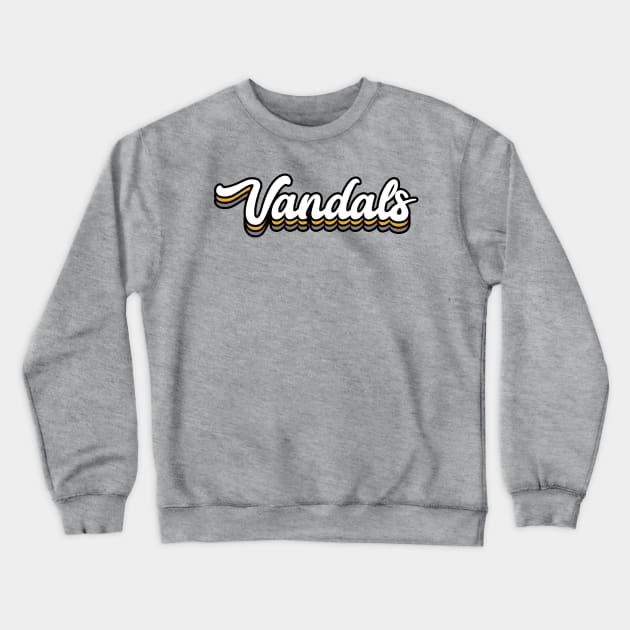 Vandals - University of Idaho Crewneck Sweatshirt by Josh Wuflestad